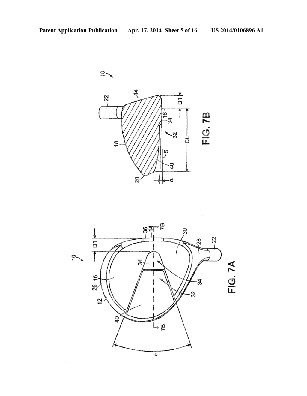 Metal Wood Club - diagram, schematic, and image 06