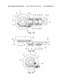 QUICK-ACTION CHAIN TENSIONING DEVICE FOR A CHAINSAW, AND SUCH MECHANISM     AND METHOD diagram and image