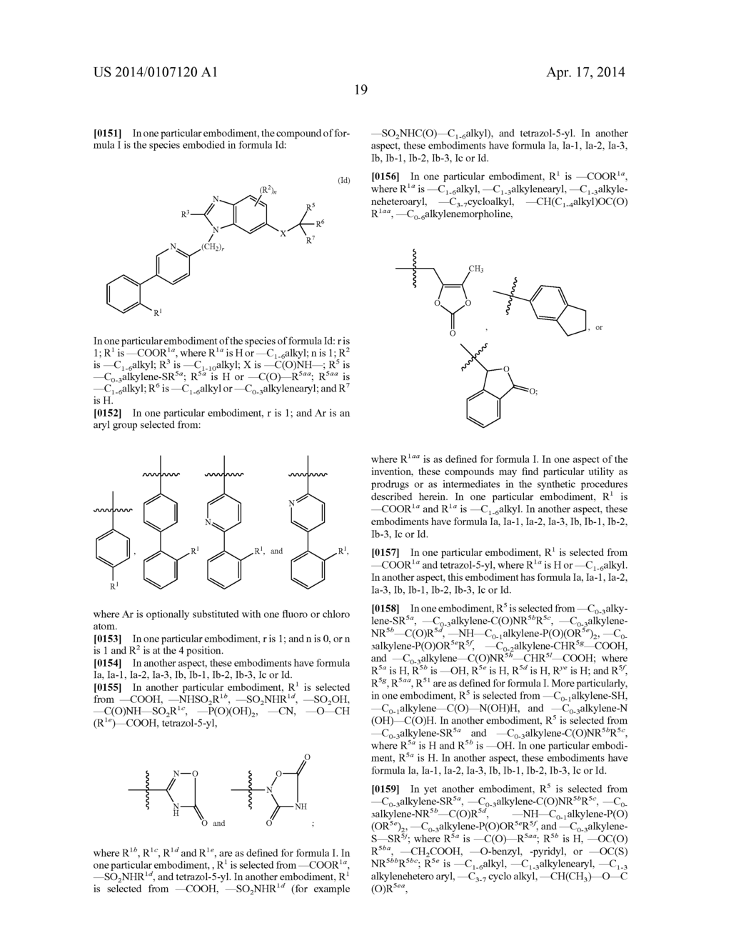 DUAL-ACTING BENZOIMIDAZOLE ANTIHYPERTENSIVE AGENTS - diagram, schematic, and image 20