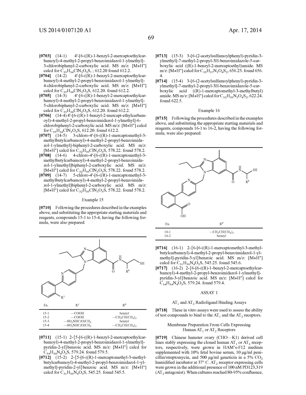 DUAL-ACTING BENZOIMIDAZOLE ANTIHYPERTENSIVE AGENTS - diagram, schematic, and image 70