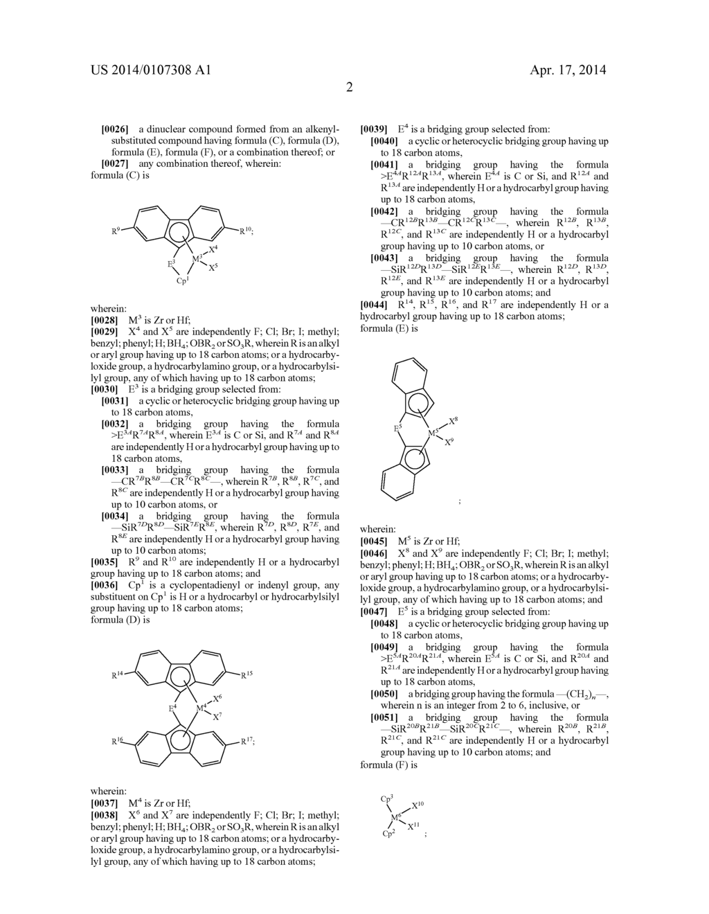 Catalysts for Producing Broad Molecular Weight Distribution Polyolefins in     the Absence of Added Hydrogen - diagram, schematic, and image 12