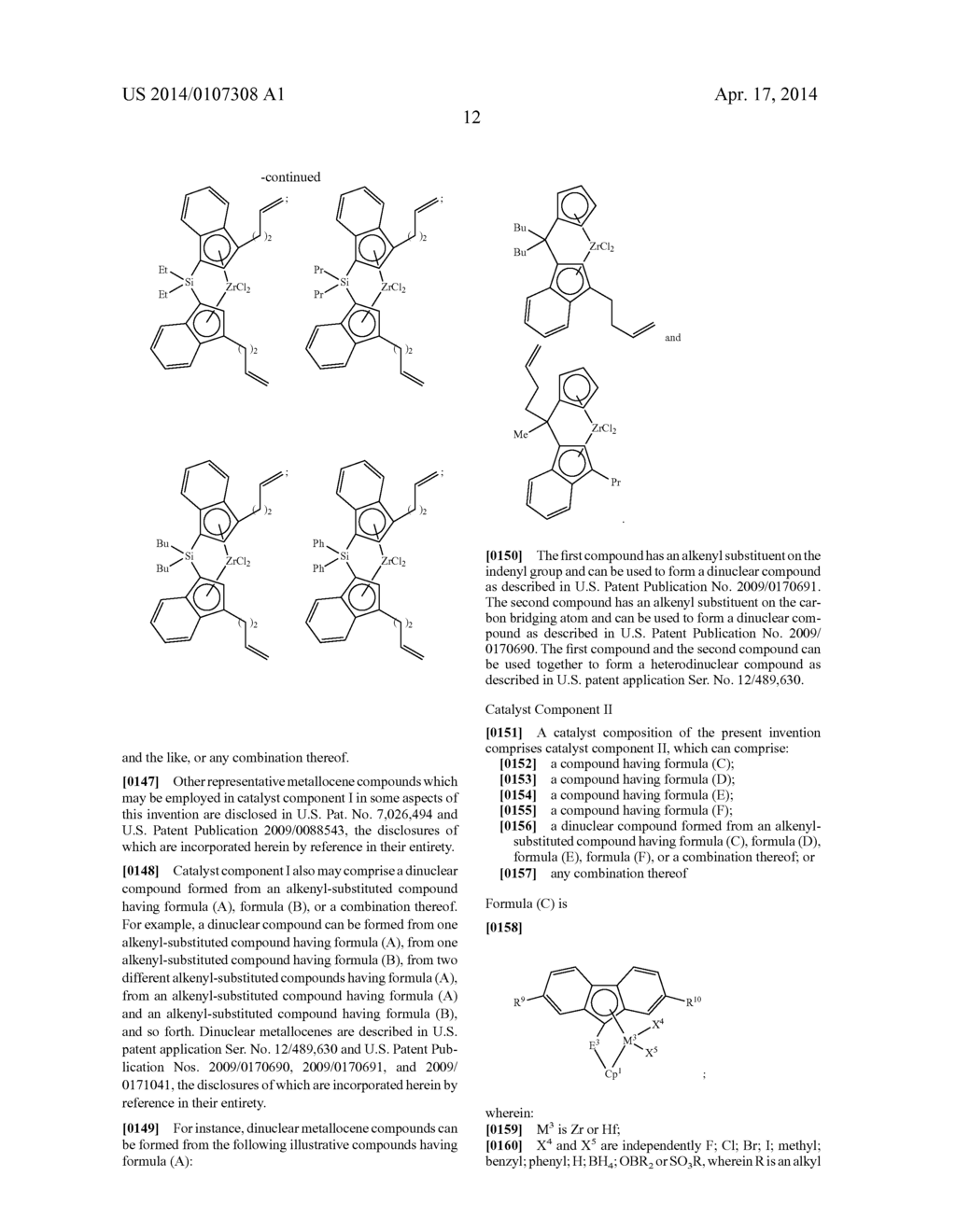 Catalysts for Producing Broad Molecular Weight Distribution Polyolefins in     the Absence of Added Hydrogen - diagram, schematic, and image 22