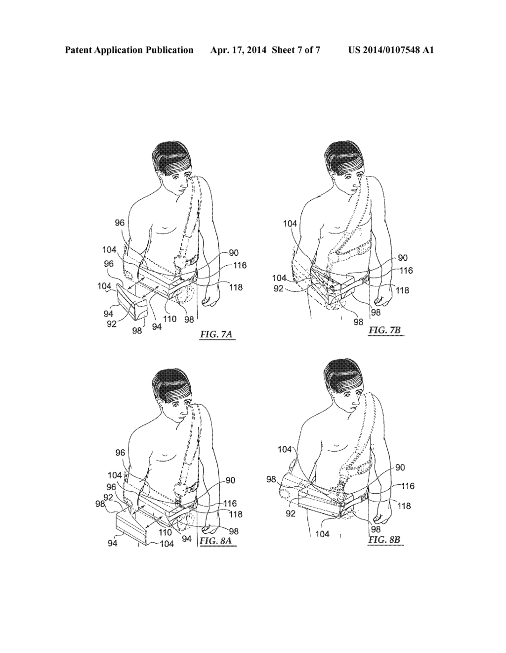 Shoulder Orthosis Having a Supportive Strapping System - diagram, schematic, and image 08