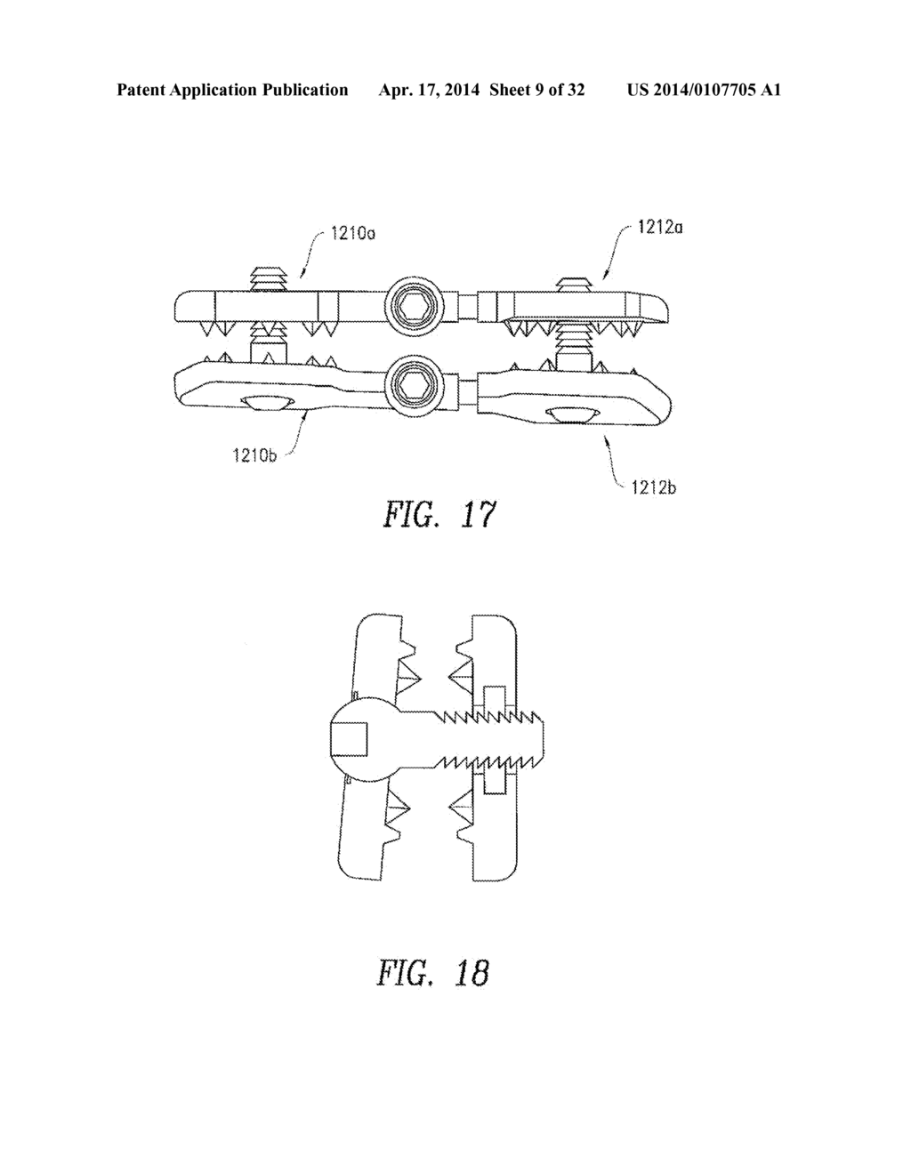 SPINOUS PROCESS DEVICE AND METHOD OF USE - diagram, schematic, and image 10