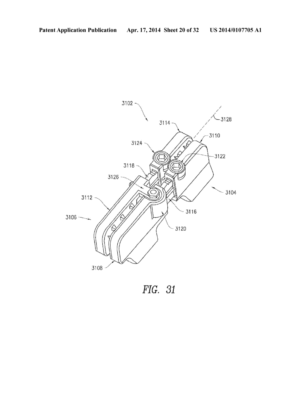 SPINOUS PROCESS DEVICE AND METHOD OF USE - diagram, schematic, and image 21