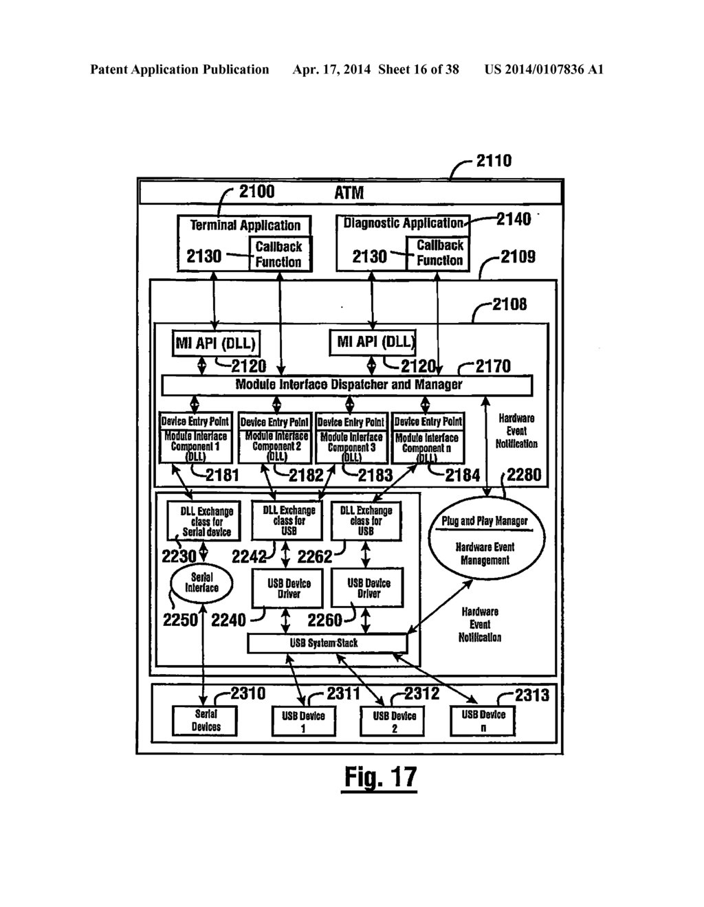 AUTOMATED BANKING MACHINE THAT CAN DETECT SERVICING ACTIONS - diagram, schematic, and image 17