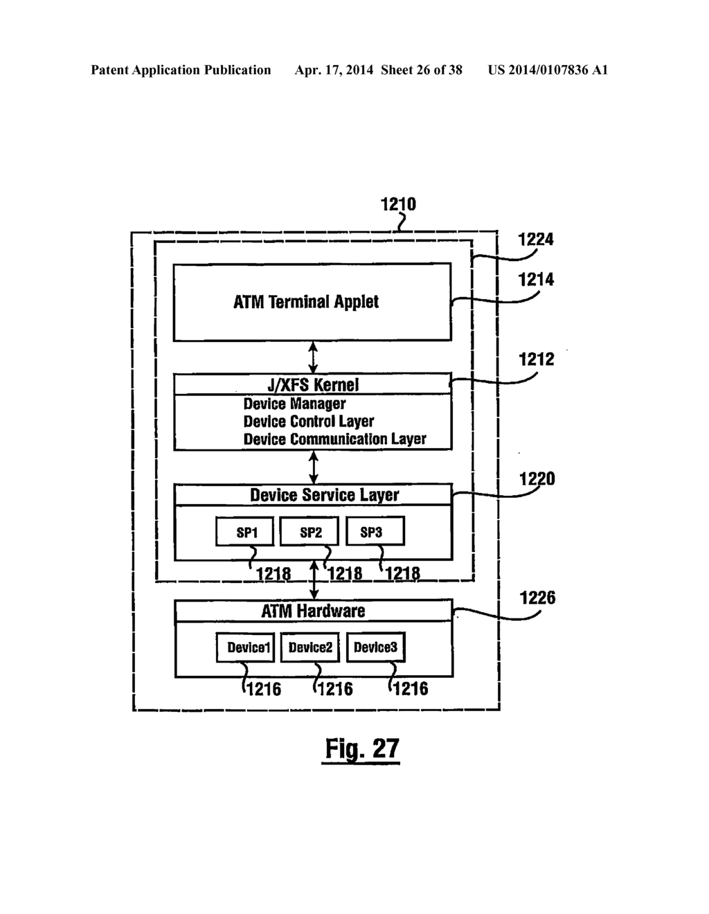 AUTOMATED BANKING MACHINE THAT CAN DETECT SERVICING ACTIONS - diagram, schematic, and image 27