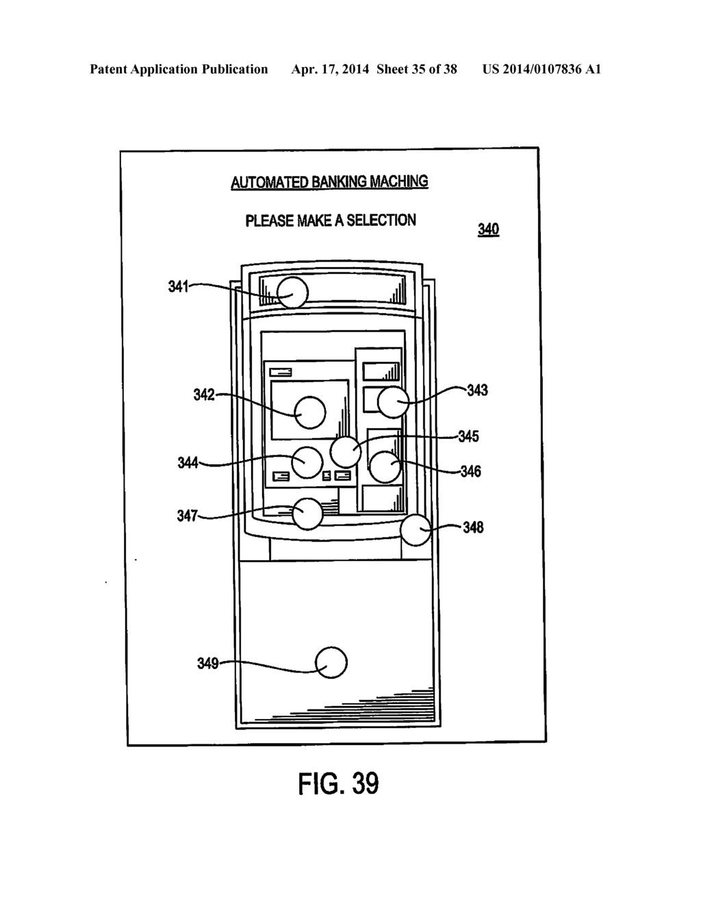 AUTOMATED BANKING MACHINE THAT CAN DETECT SERVICING ACTIONS - diagram, schematic, and image 36