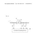 CAVITATION EVALUATING DEVICE diagram and image