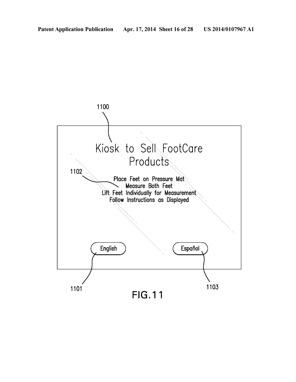 FOOTCARE PRODUCT DISPENSING KIOSK - diagram, schematic, and image 17