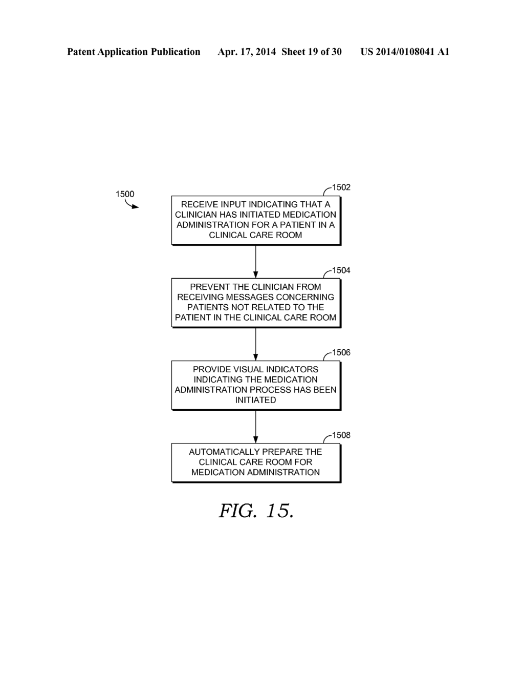 REDUCING DISRUPTION DURING MEDICATION ADMINISTRATION - diagram, schematic, and image 20