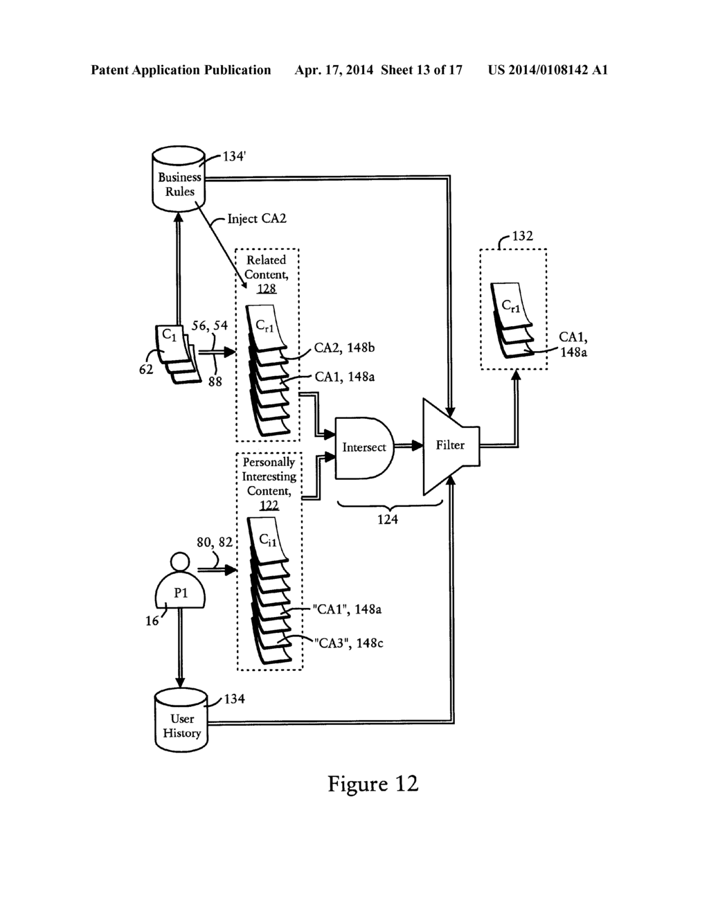 ADVERTISEMENT CAMPAIGN SYSTEM USING SOCIALLY COLLABORATIVE FILTERING - diagram, schematic, and image 14