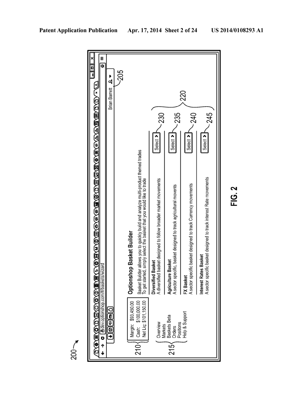 SYSTEMS AND METHODS FOR TRADING, TRACKING, AND MANAGING CONFIGURABLE     PORTFOLIO BASKETS - diagram, schematic, and image 03