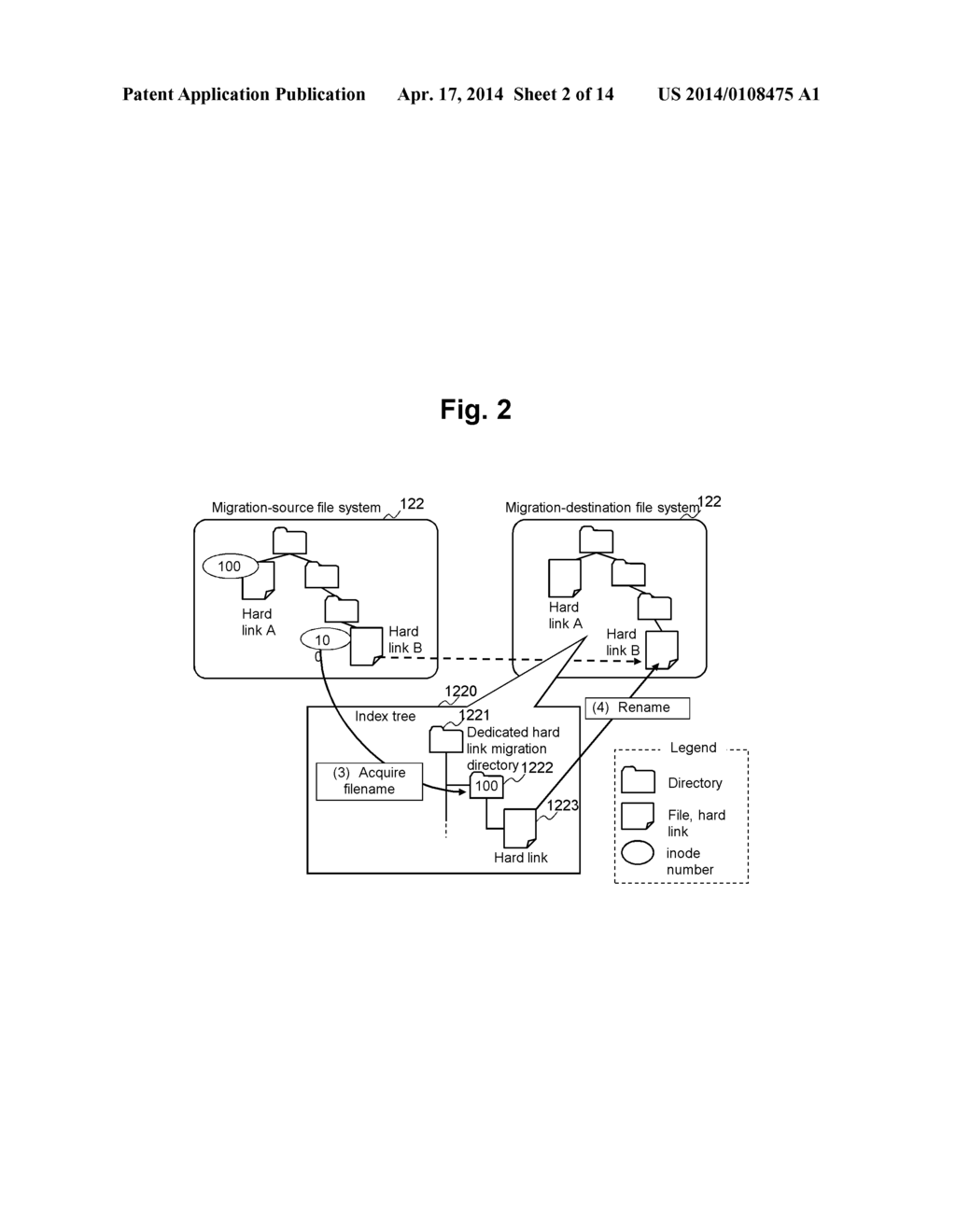 MIGRATION-DESTINATION FILE SERVER AND FILE SYSTEM MIGRATION METHOD - diagram, schematic, and image 03