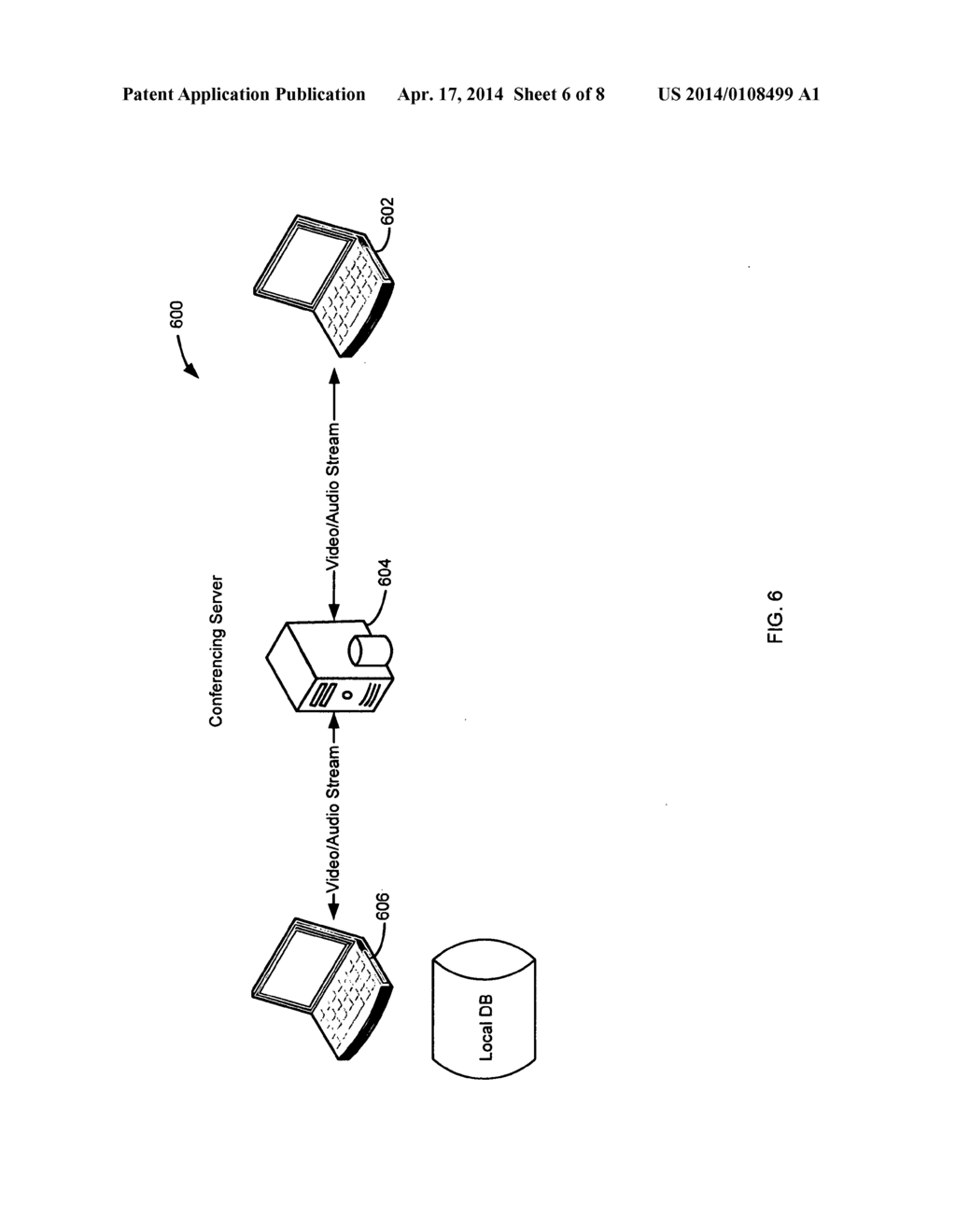 Notification System and Method for Sending Alerts to Communication     Participants - diagram, schematic, and image 07