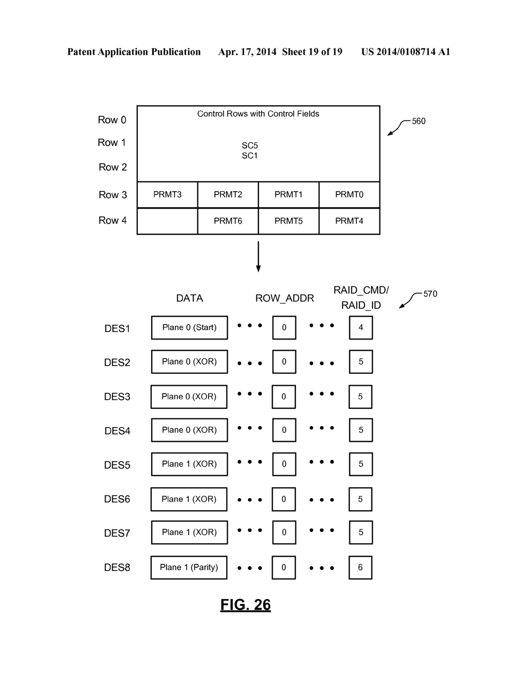 APPARATUS AND METHOD FOR GENERATING DESCRIPTORS TO TRANSFER DATA TO AND     FROM NON-VOLATILE SEMICONDUCTOR MEMORY OF A STORAGE DRIVE - diagram, schematic, and image 20