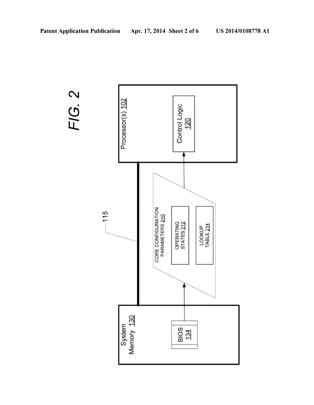 Method for Reducing Execution Jitter in Multi-Core Processors Within an     Information Handling System - diagram, schematic, and image 03