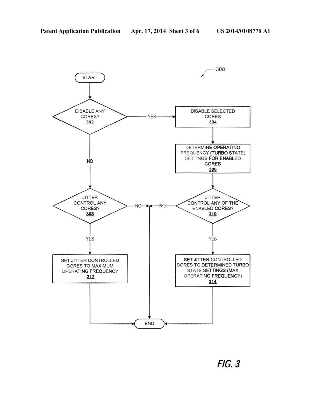 Method for Reducing Execution Jitter in Multi-Core Processors Within an     Information Handling System - diagram, schematic, and image 04