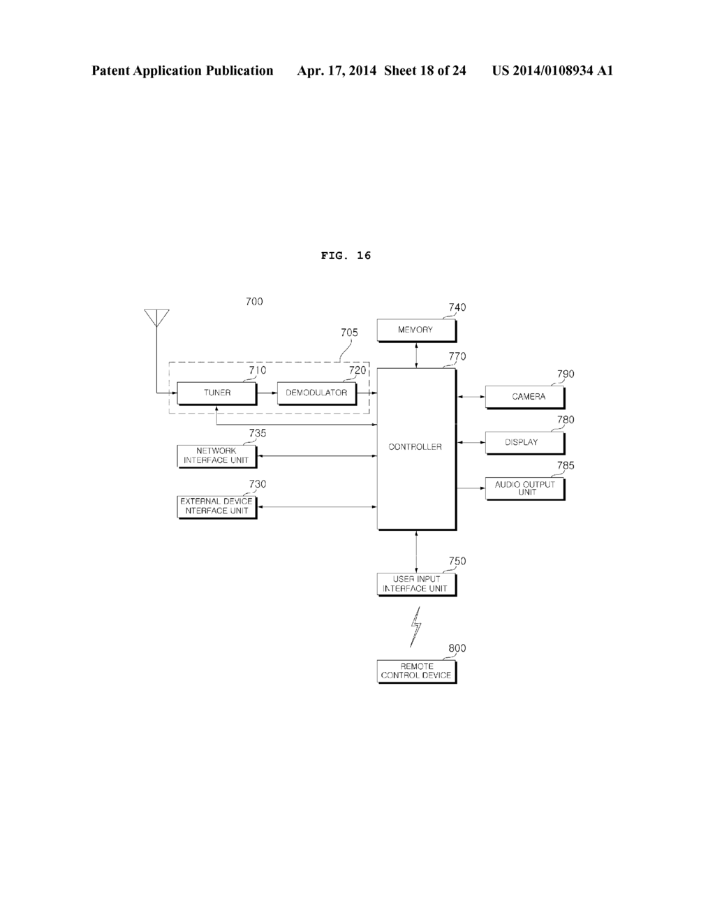 IMAGE DISPLAY APPARATUS AND METHOD FOR OPERATING THE SAME - diagram, schematic, and image 19