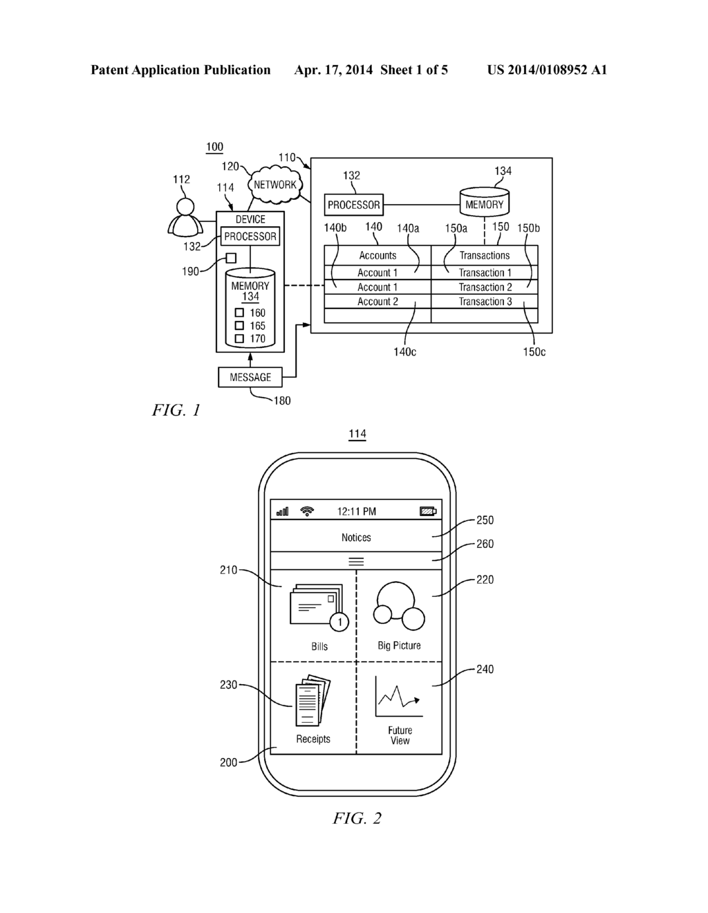 Apparatus and Method for Management of Electronic Notices - diagram, schematic, and image 02