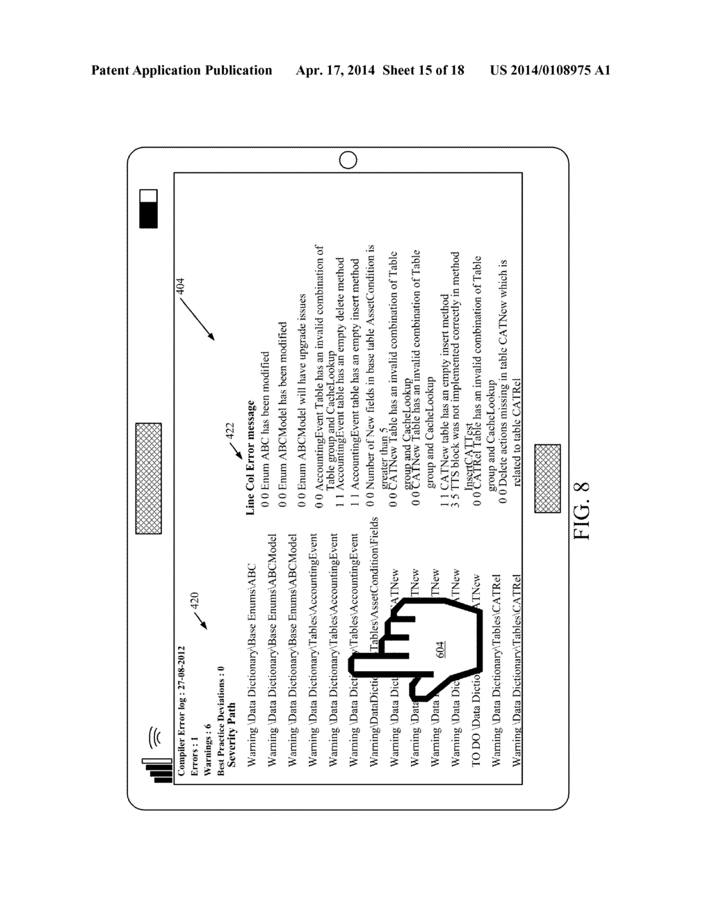 PORTAL FOR SUBMITTING BUSINESS METADATA FOR SERVICES - diagram, schematic, and image 16