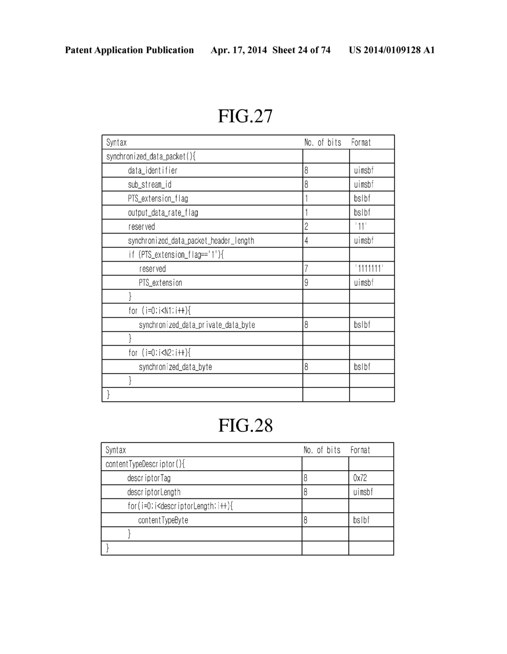 TRANSMISSION METHOD FOR BROADCAST SERVICE, RECEPTION METHOD THEREFOR, AND     RECEPTION APPARATUS THEREFOR - diagram, schematic, and image 25