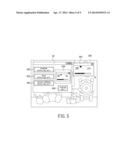 COMPUTER DEVICE CAPABLE OF LOCKING SCREEN AND THE SCREEN LOCKING METHOD     THEREOF diagram and image