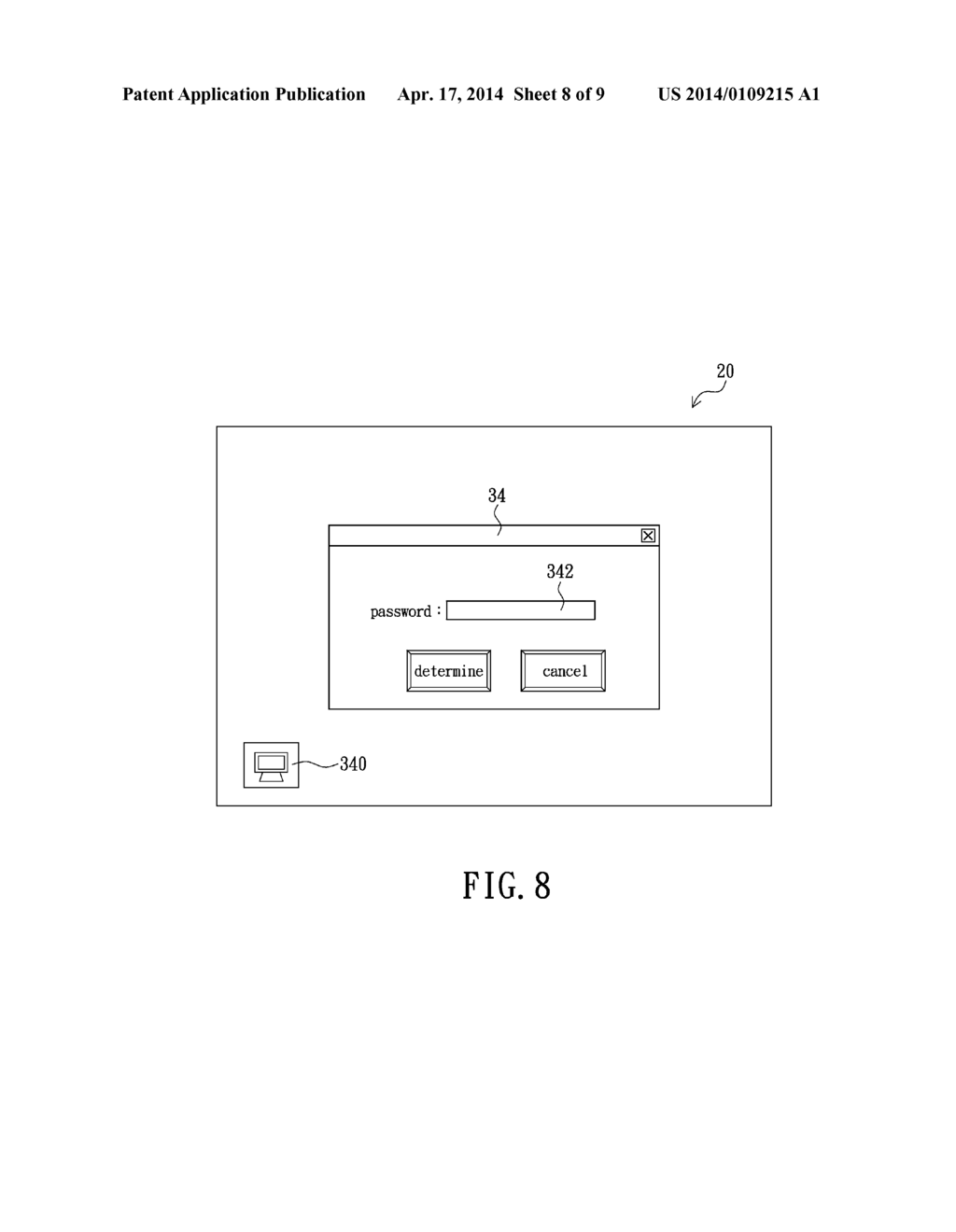 COMPUTER DEVICE CAPABLE OF LOCKING SCREEN AND THE SCREEN LOCKING METHOD     THEREOF - diagram, schematic, and image 09