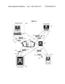 Collaborative cloud-based sharing of medical imaging studies with or     without automated removal of protected health information diagram and image