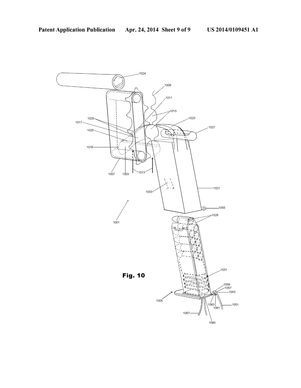 Firearm Loading Techniques Eliminating Firing Pause and Enabling Rapid     Partial Source Replacement and Load Supplementation Prior to Empty - diagram, schematic, and image 10