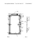 Apparatus for Shock-Secure Door or Hatch Arrangement on Marine Ships diagram and image