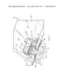 Floor Seal For A Center Knife Drive For A Sickle Of A Plant Cutting     Machine diagram and image