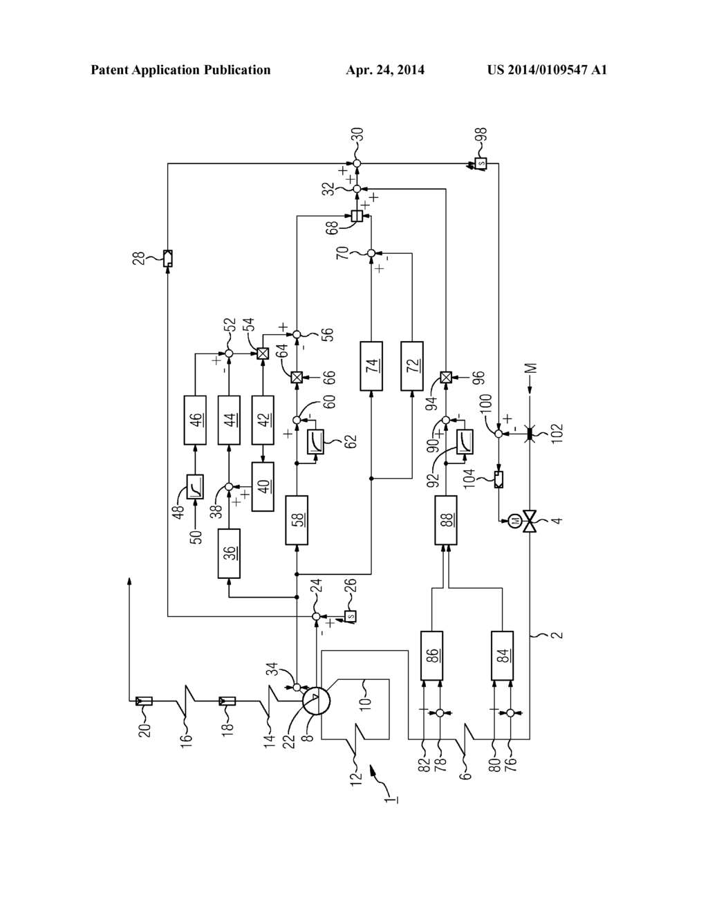 METHOD FOR OPERATING A RECIRCULATING WASTE HEAT STEAM GENERATOR - diagram, schematic, and image 02