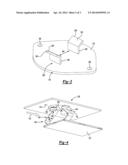 LEAF SPRING HANGER FOR EXHAUST DUCT LINER diagram and image