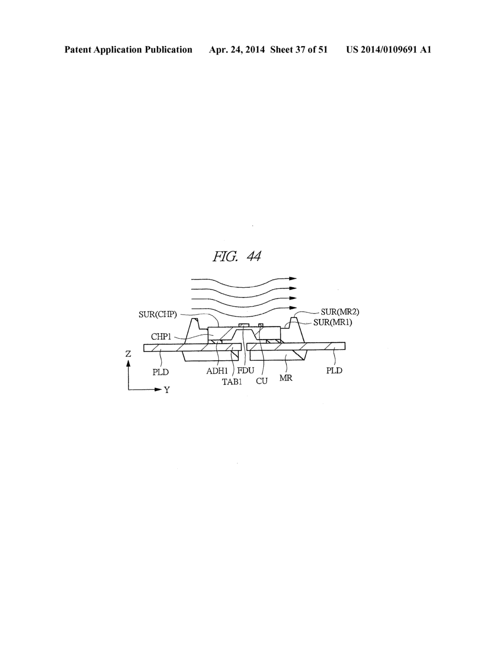 Flow Sensor and Manufacturing Method of the Same and Flow Sensor Module     and Manufacturing Method of the Same - diagram, schematic, and image 38