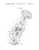 STEERING DEVICE FOR CONSTRUCTION MACHINE diagram and image