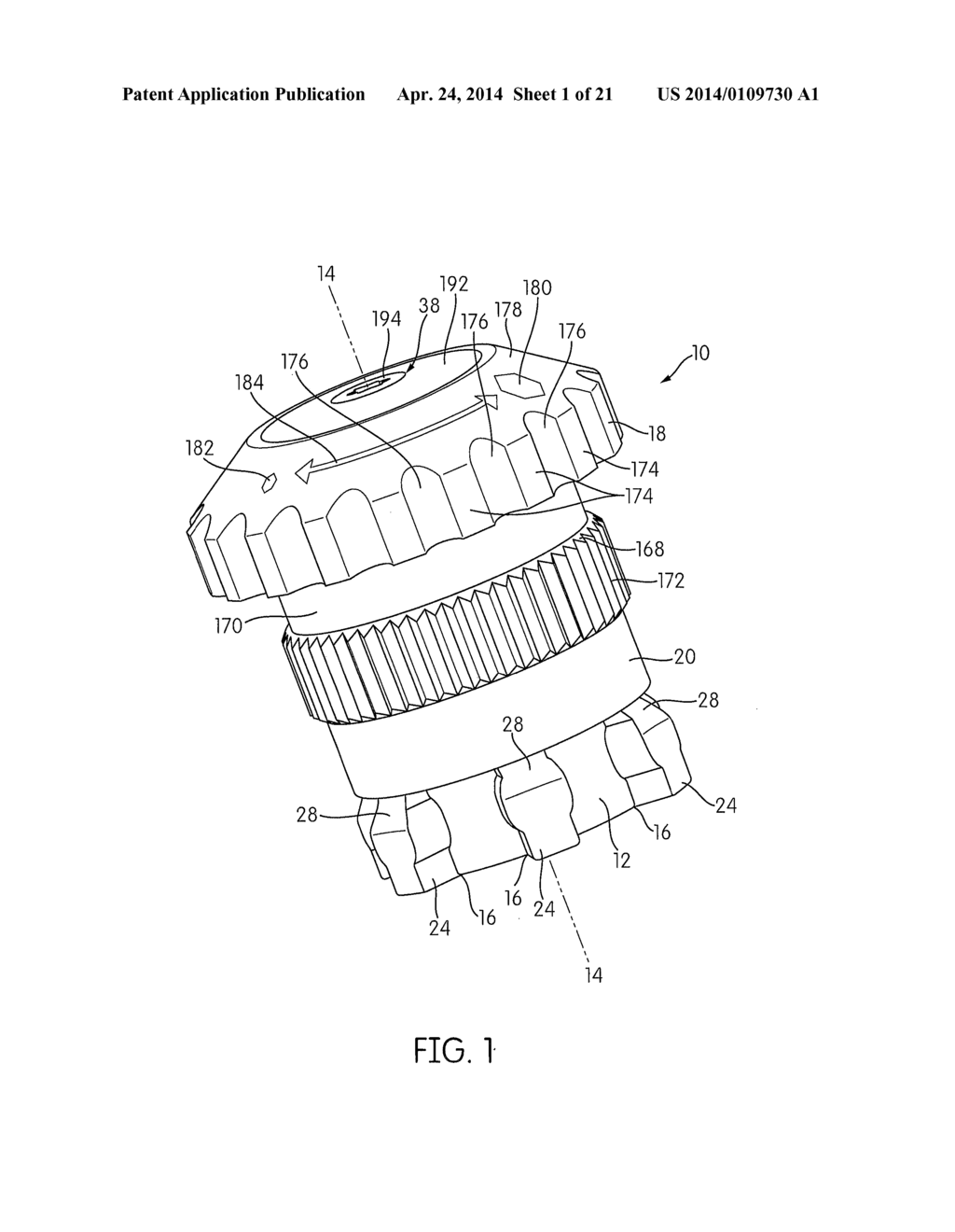 ADJUSTABLE RATCHETING SOCKET WRENCH - diagram, schematic, and image 02