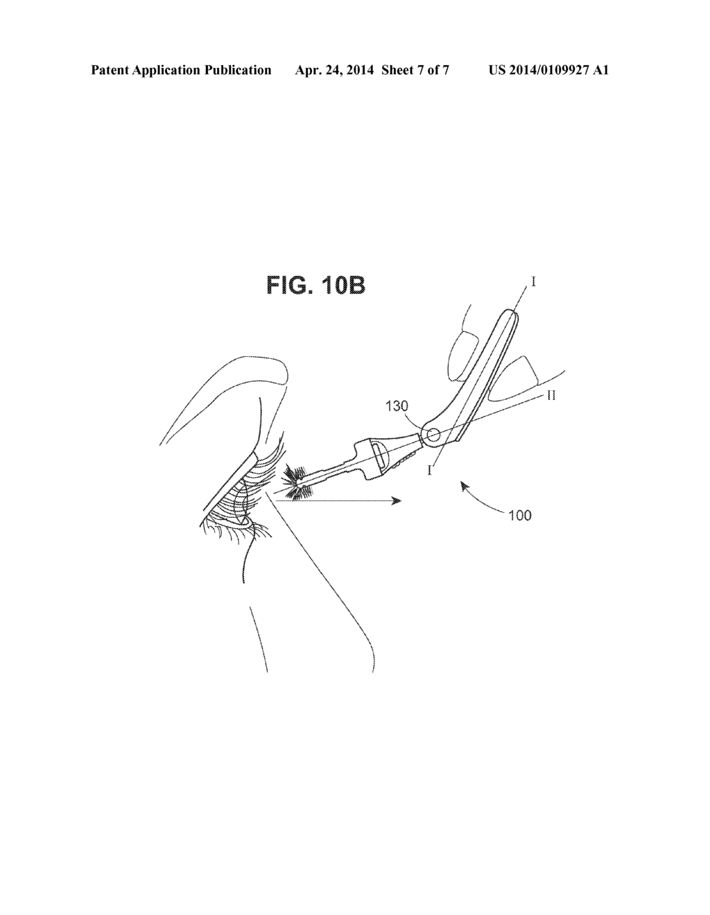 Ergonomic Cosmetic Applicator - diagram, schematic, and image 08