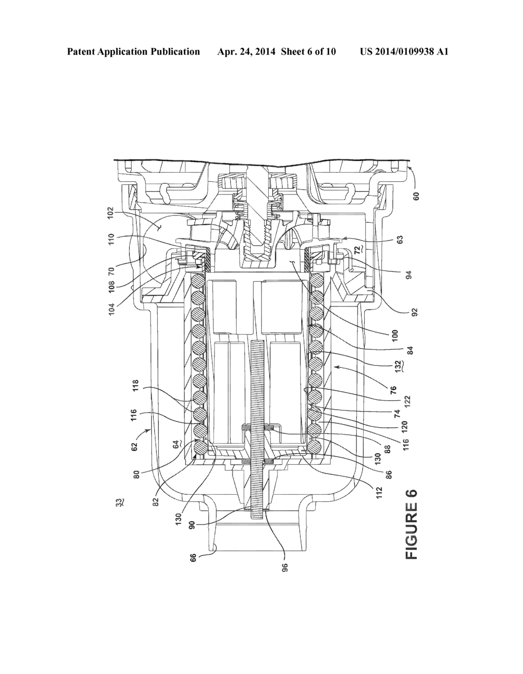 ROTATING FILTER FOR A DISHWASHER AND METHODS OF CLEANING A ROTATING FILTER - diagram, schematic, and image 07