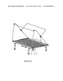 FOLDABLE TENT FRAME diagram and image