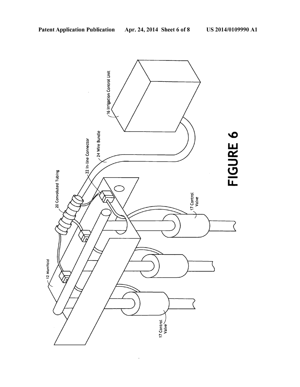 Remotely mounted irrigation control system - diagram, schematic, and image 07