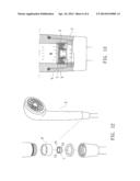 Flow regulator for shower head diagram and image