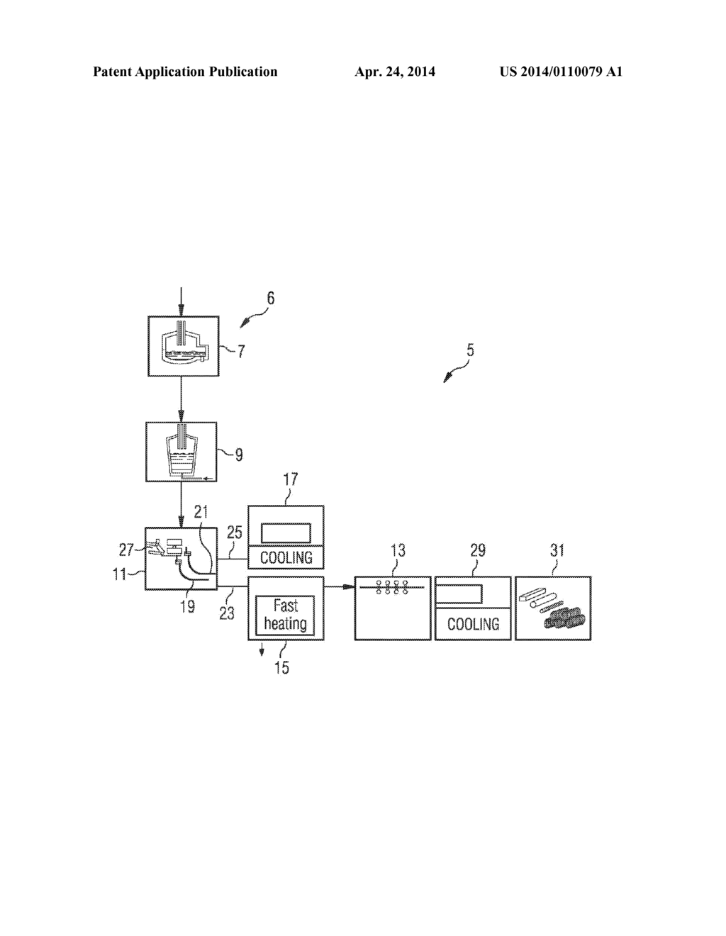 METHOD FOR PRODUCTION OF METAL ELONGATED PRODUCTS - diagram, schematic, and image 02