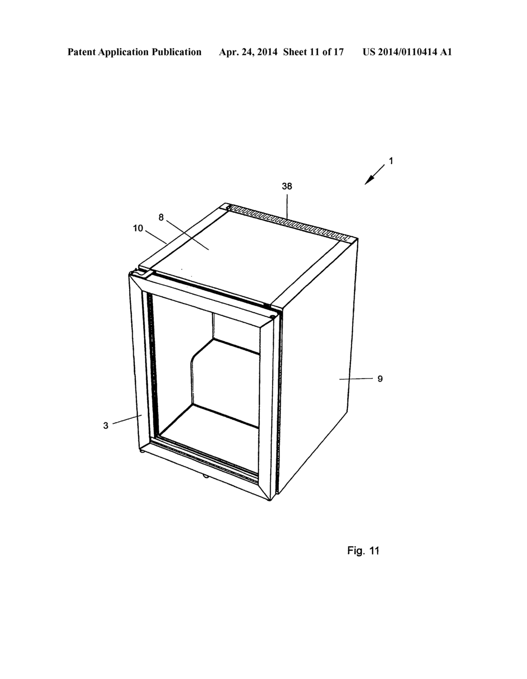 Casing for a Device that can be Used in Domestic, Catering, or Retail     Sectors - diagram, schematic, and image 12