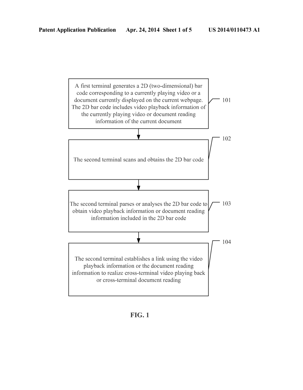 METHOD AND SYSTEM FOR CROSS-TERMINAL CLOUD BROWSING - diagram, schematic, and image 02