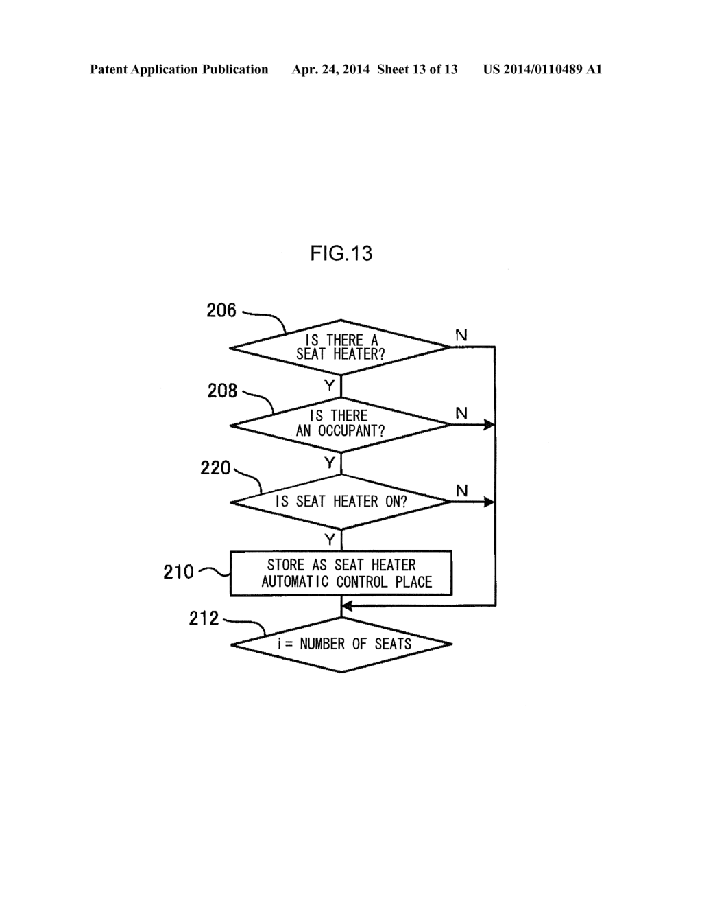 VEHICULAR HEATING CONTROL SYSTEM, METHOD, AND COMPUTER-READABLE STORAGE     MEDIUM - diagram, schematic, and image 14