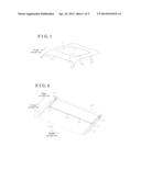 SHEET WINDING DEVICE FOR VEHICLE diagram and image