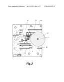 REVOLVER-TYPE WINDING MACHINE FOR STRIP MATERIAL diagram and image