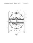 REVOLVER-TYPE WINDING MACHINE FOR STRIP MATERIAL diagram and image