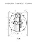 REVOLVER-TYPE WINDING MACHINE FOR STRIP MATERIAL diagram and image